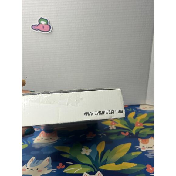 Swarovski Crystal Lion King Sunset Display #1075953 Stand With Box - Picture 8 of 12